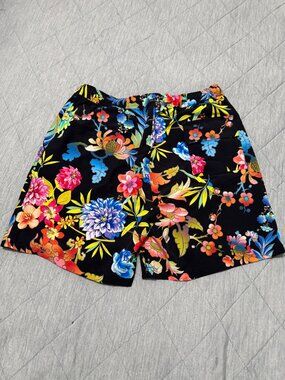 Mens Johnny Was Sognatore Nero Swim Shorts sz Sm